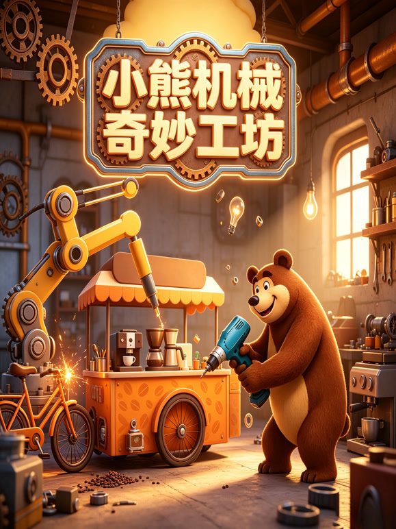 小熊机械奇妙工坊