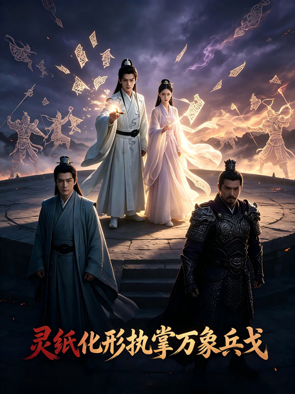 灵纸化形执掌万象兵戈
