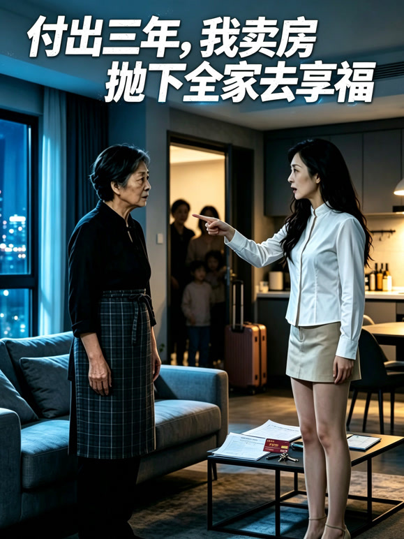 付出三年，我卖房抛下全家去享福