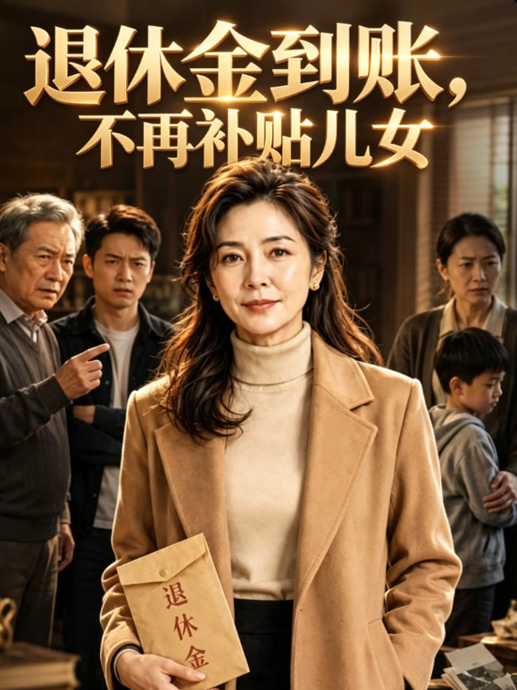 退休金到账，不再补贴儿女