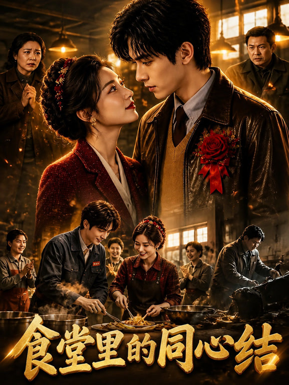 食堂里的同心结