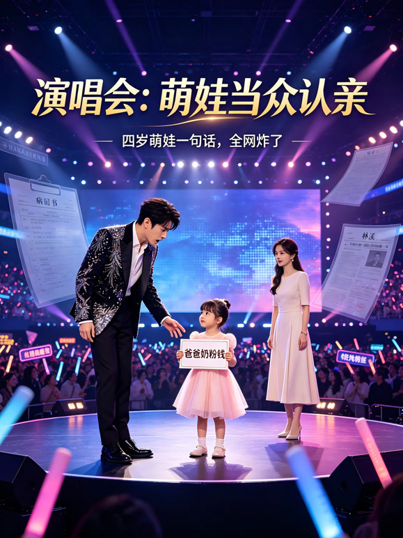 演唱会：萌娃当众认亲