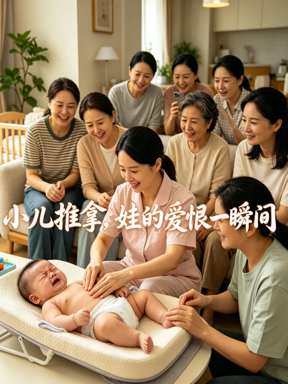 小儿推拿，娃的爱恨一瞬间