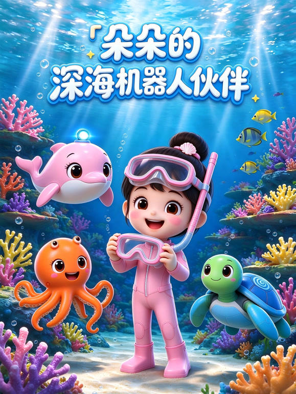 朵朵的深海机器人伙伴
