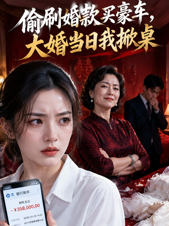 偷刷婚款买豪车，大婚当日我掀桌