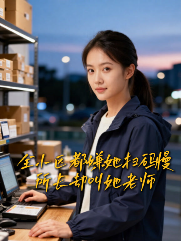 全小区都嫌她扫码慢所长却叫她老师