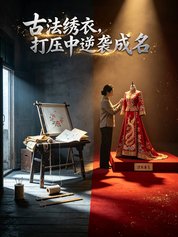 古法绣衣，打压中逆袭成名