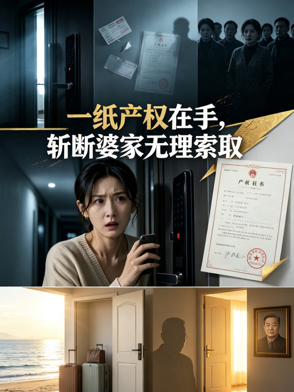 一纸产权在手，斩断婆家无理索取
