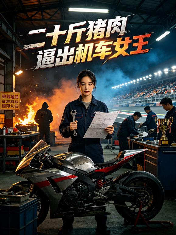 二十斤猪肉逼出机车女王