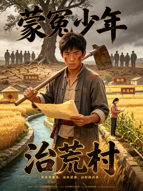 蒙冤少年治荒村
