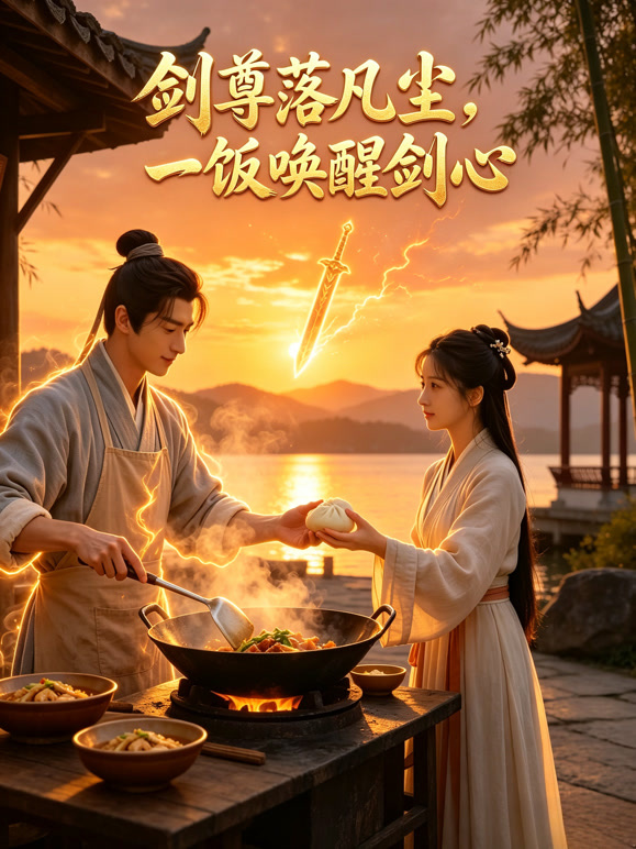 剑尊落凡尘，一饭唤醒剑心