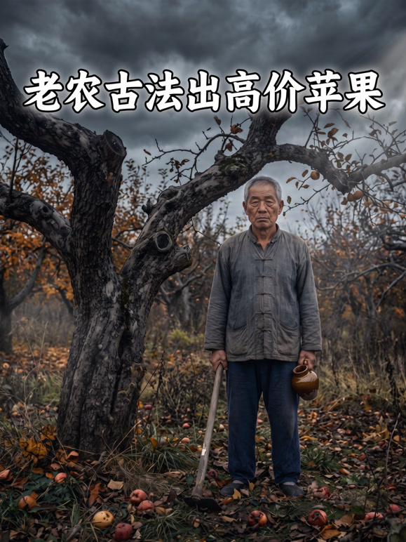 老农古法出高价苹果