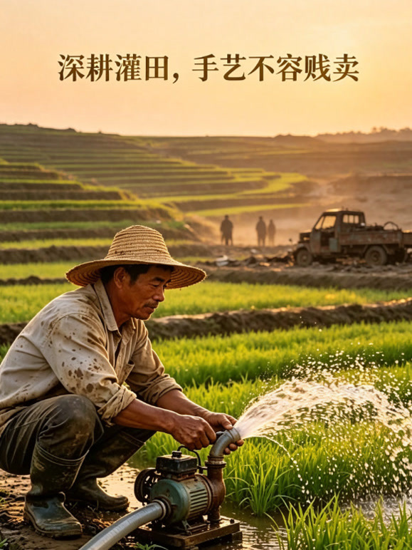 深耕灌田，手艺不容贱卖