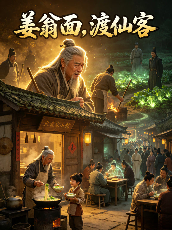 姜翁面，渡仙客