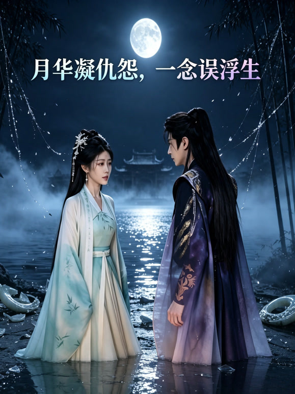 月华凝仇怨，一念误浮生