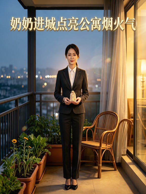 奶奶进城点亮公寓烟火气