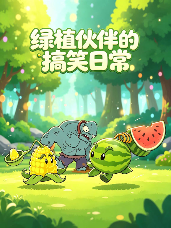 绿植伙伴的搞笑日常