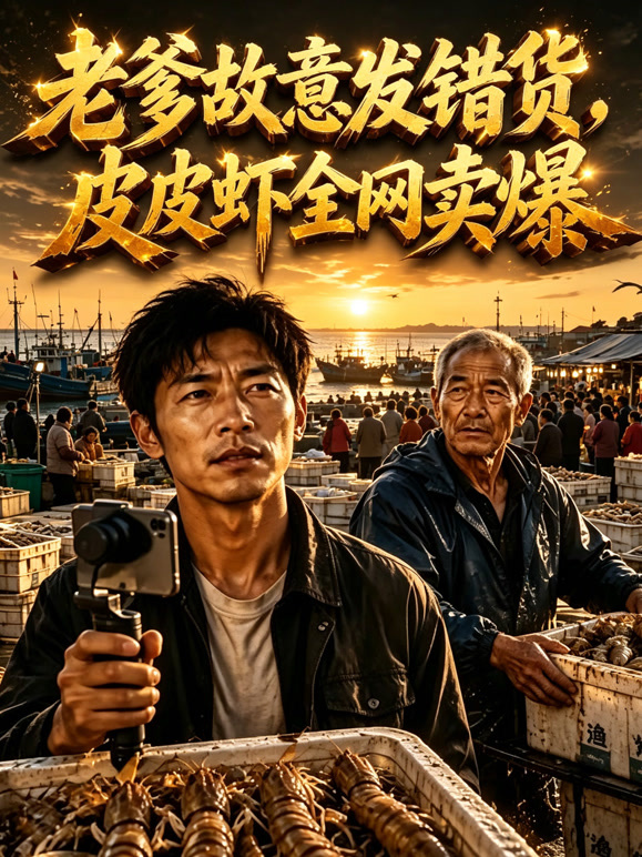 老爹故意发错货，皮皮虾全网卖爆