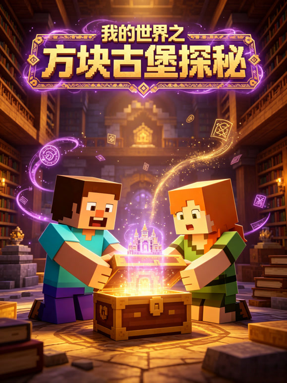 我的世界之方块古堡探秘