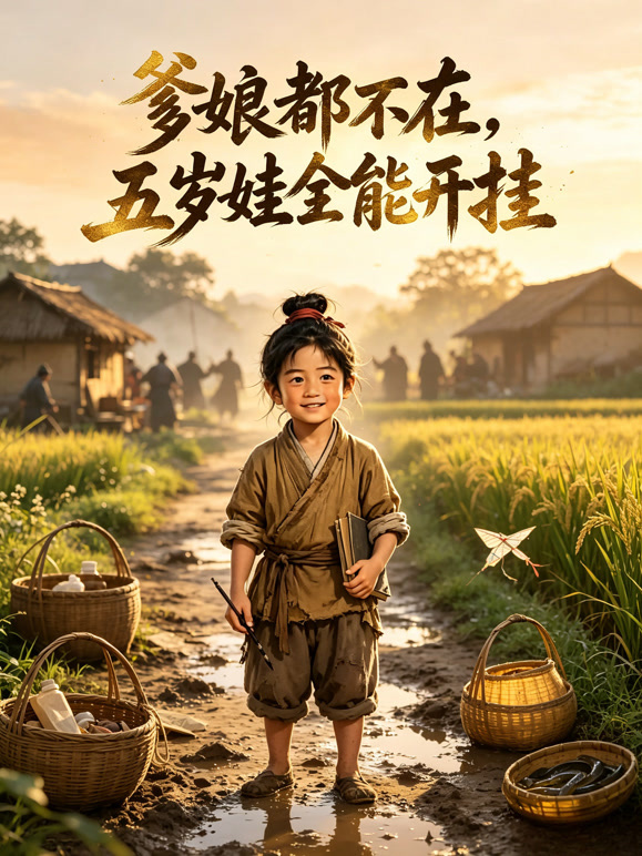 爹娘都不在，五岁娃全能开挂