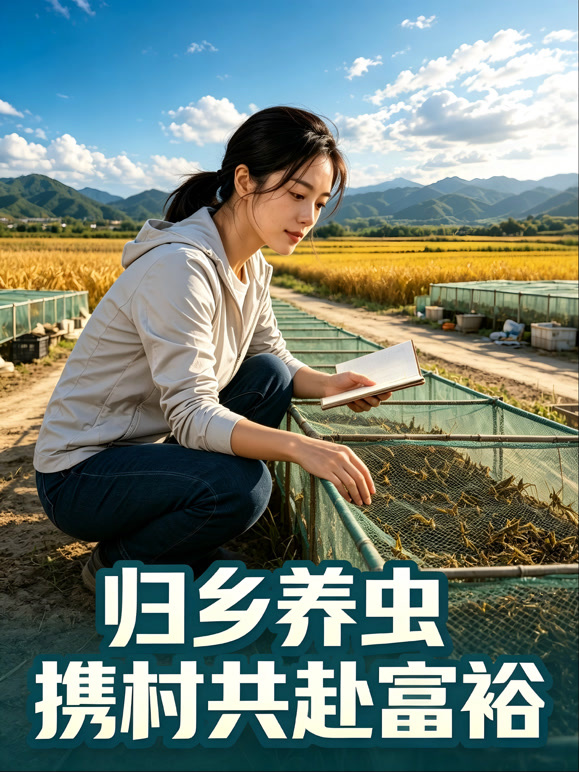 归乡养虫携村共赴富裕