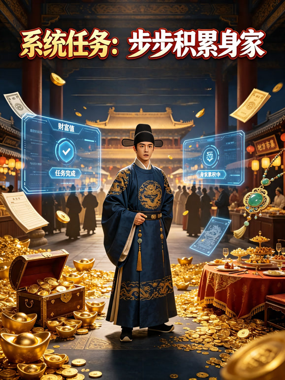 系统任务：步步积累身家