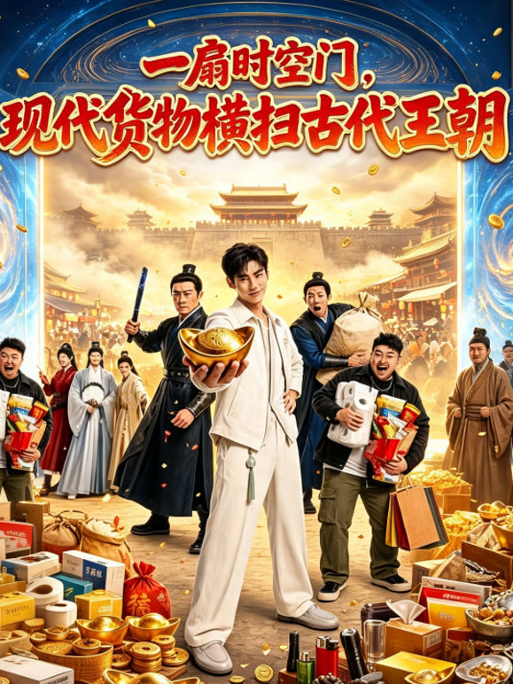 一扇时空门，现代货物横扫古代王朝