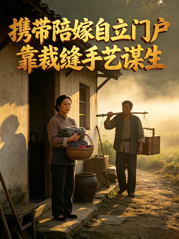 携带陪嫁自立门户，靠裁缝手艺谋生