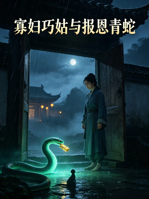 寡妇巧姑与报恩青蛇