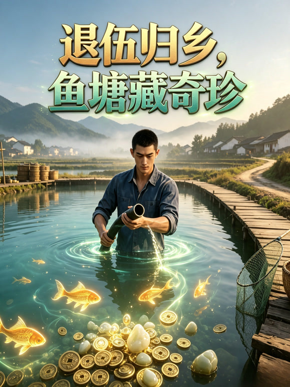 《退伍归乡，鱼塘藏奇珍》