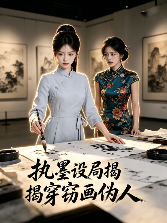 执墨设局揭穿窃画伪人