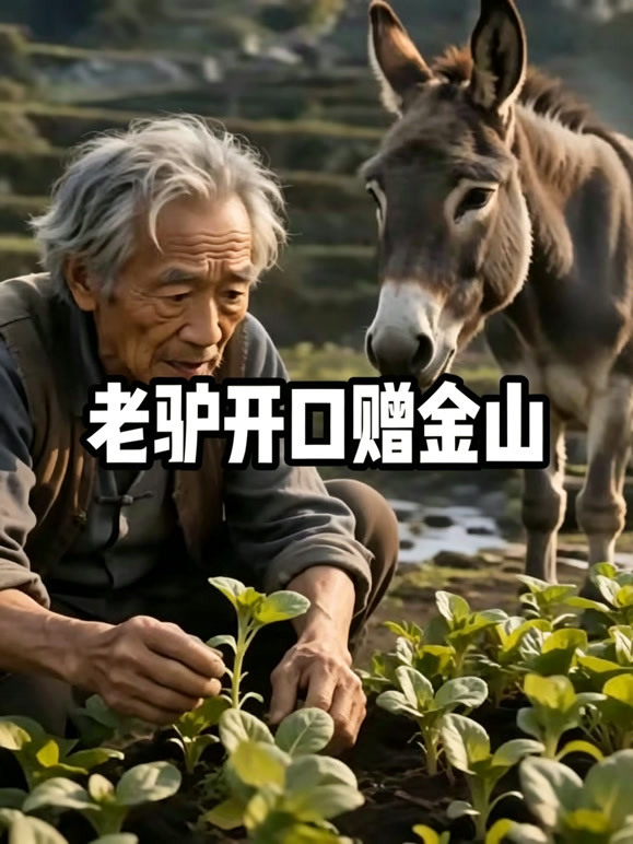 老驴开口赠金山