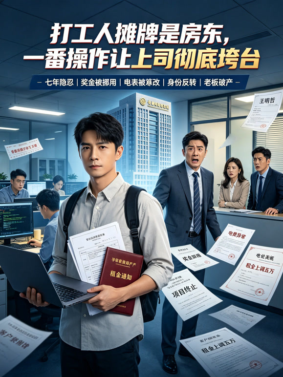 打工人摊牌是房东，一番操作让上司彻底垮台