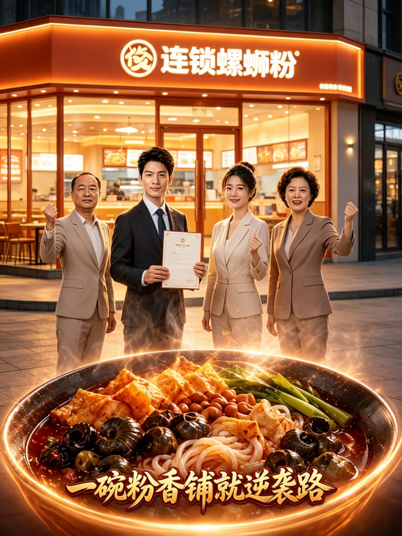 一碗粉香铺就逆袭路