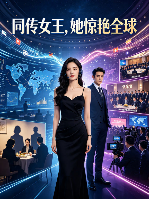 同传女王，她惊艳全球