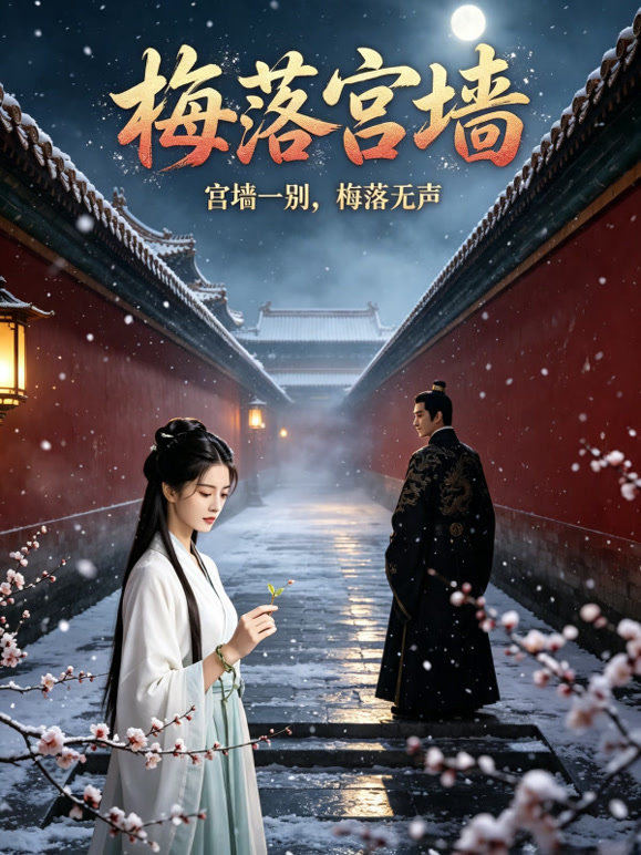 梅落宫墙