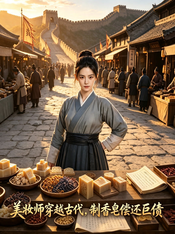 美妆师穿越古代，制香皂偿还巨债