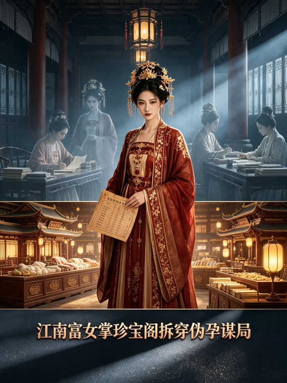 江南富女掌珍宝阁拆穿伪孕谋局