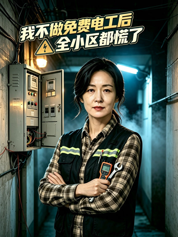 我不做免费电工后全小区都慌了