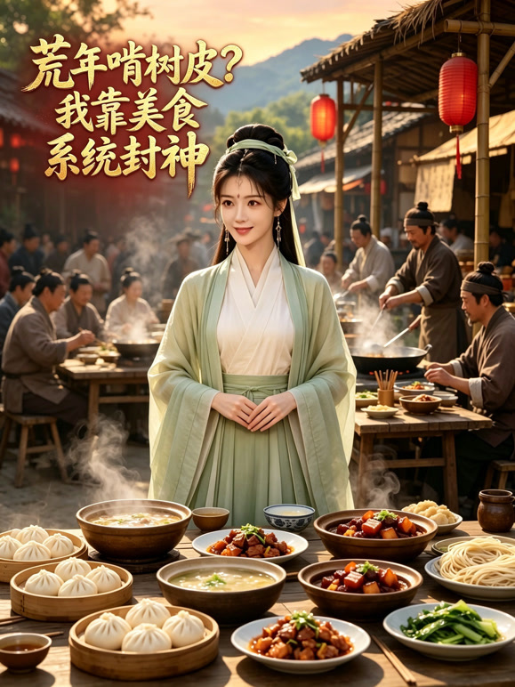 荒年啃树皮？我靠美食系统封神