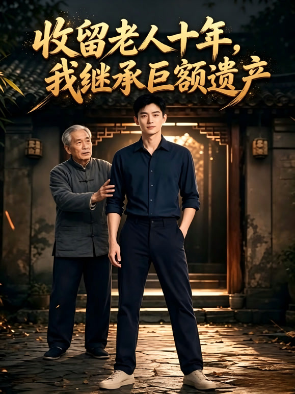 收留老人十年，我继承巨额遗产