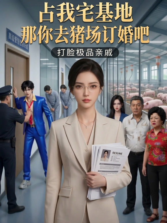 占我宅基地那你去猪场订婚吧