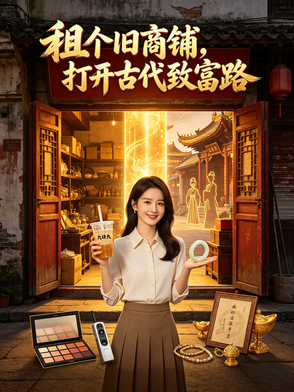 租个旧商铺，打开古代致富路