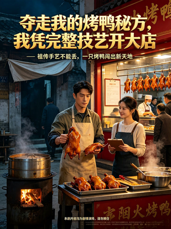 夺走我的烤鸭秘方，我凭完整技艺开大店