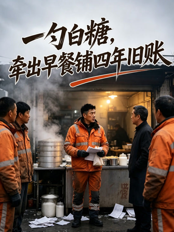 一勺白糖，牵出早餐铺四年旧账