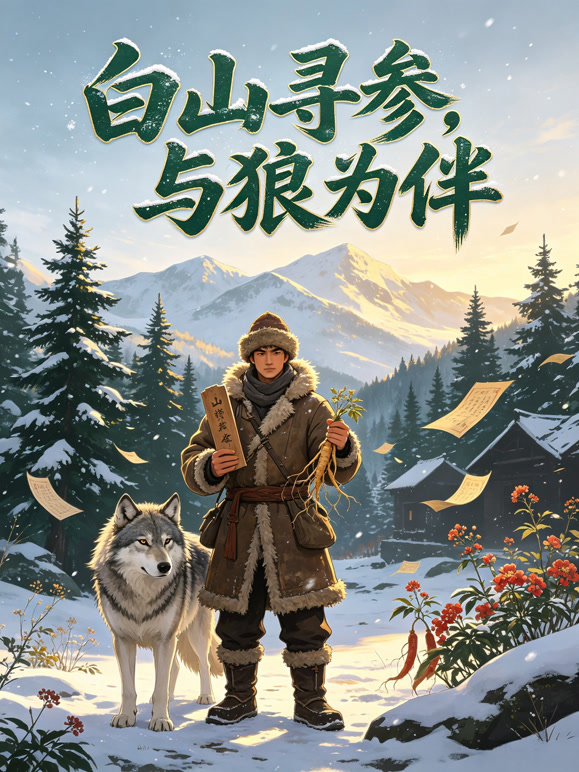 白山寻参，与狼为伴