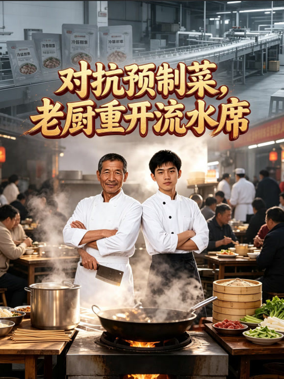对抗预制菜，老厨重开流水席