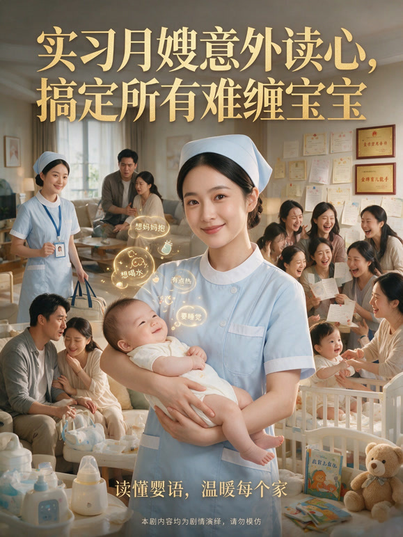 实习月嫂意外读心，搞定所有难缠宝宝