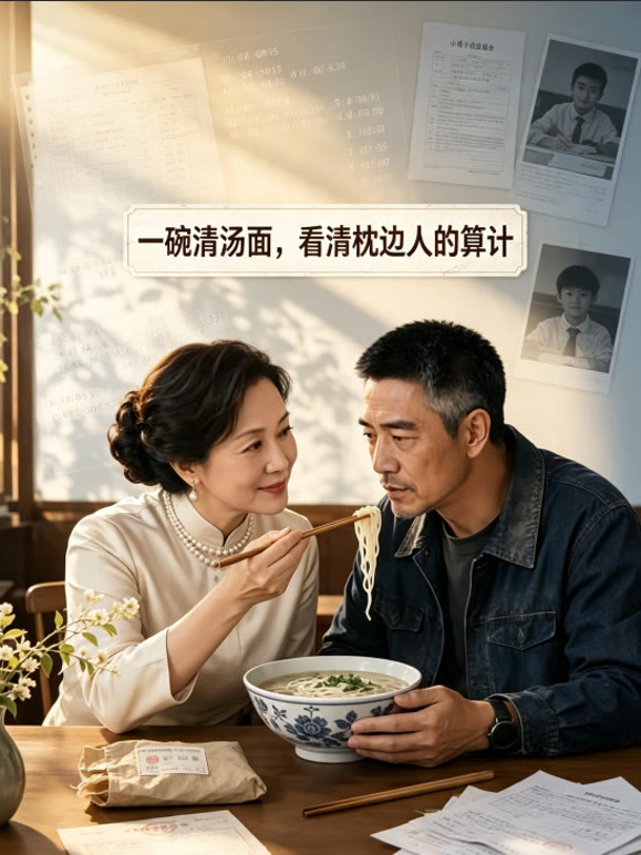 一碗清汤面，看清枕边人的算计