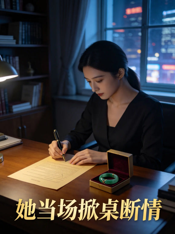 她当场掀桌断情